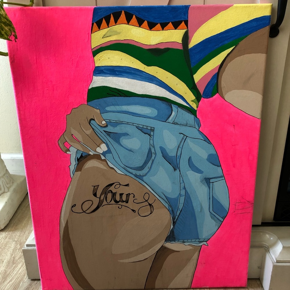 Canvas painting